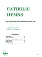 Catholic Hymns piano sheet music cover